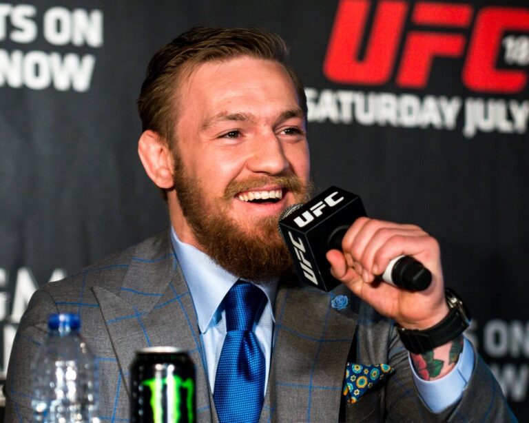 conor mcgregor na konferencji ufc